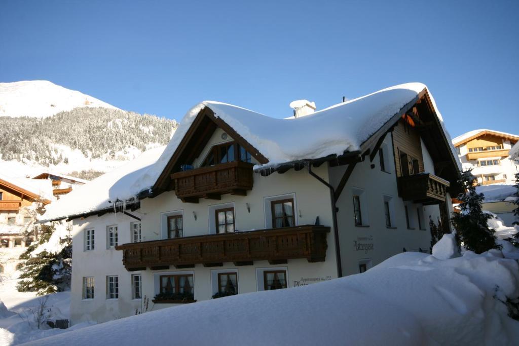 Hotel Appartement Platzergasse Fiss Exteriör bild